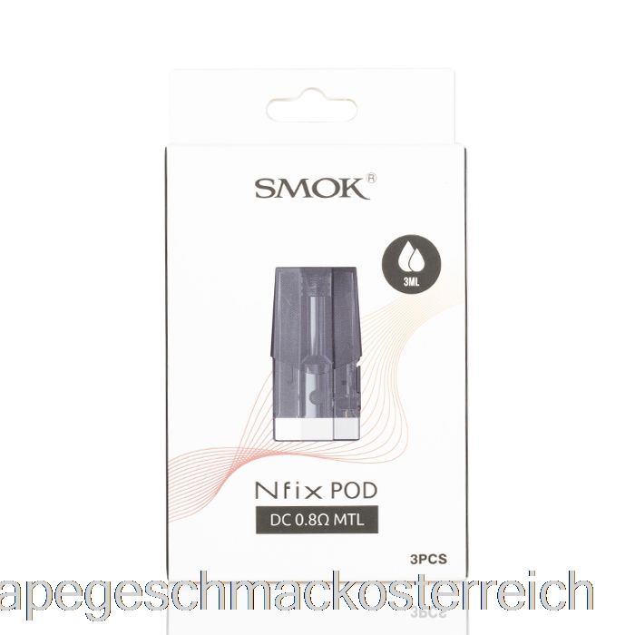 Smok Nfix Ersatz-Pods 1,0 Ohm SC MTL Pods Vape-Geschmack